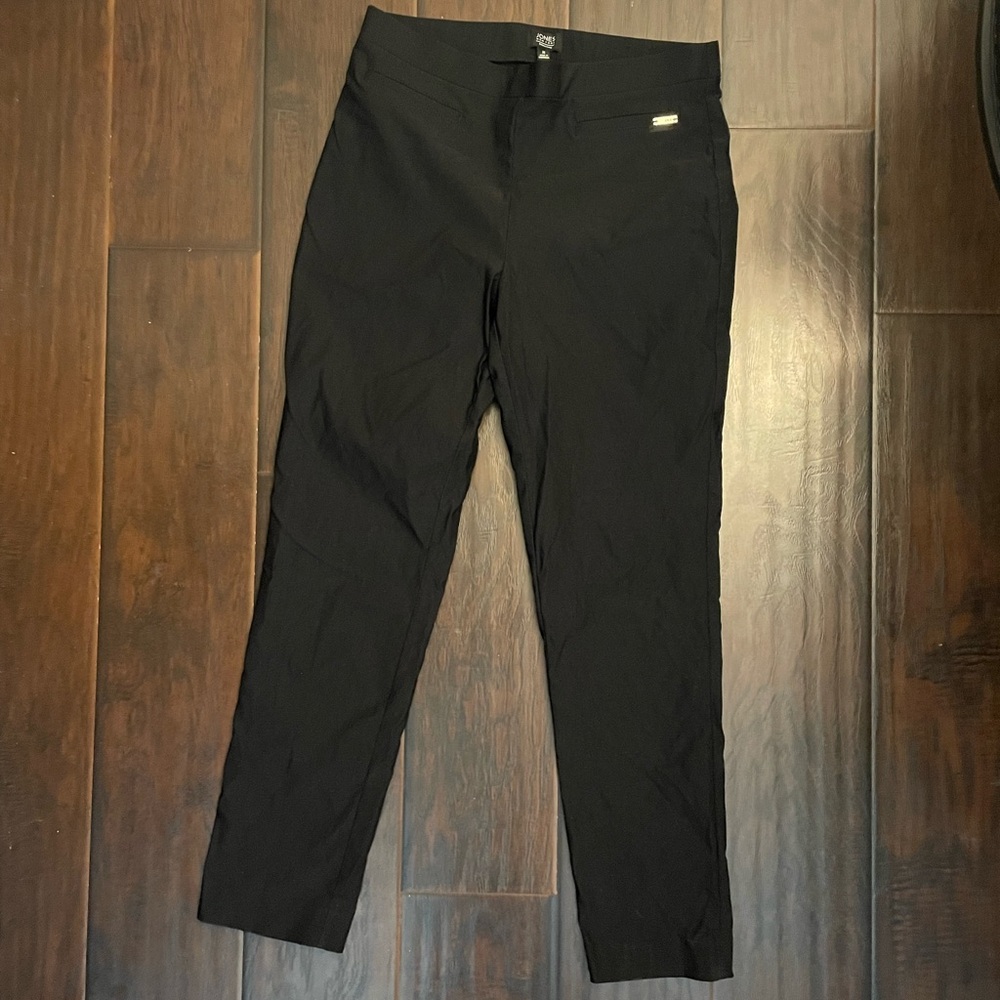 Jones New York Classic Black Trousers